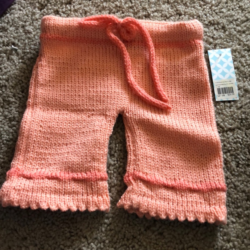 Boutique Brand Girls Knit Shorts